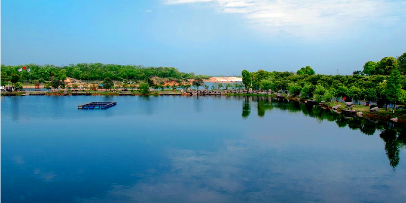 山東商河縣清水湖公園亮化工程項目